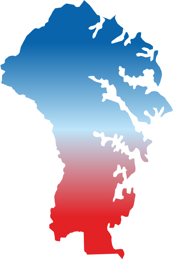 Map of Anne Arundel County, MD